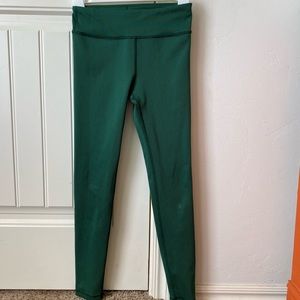 Green Athleta leggings in a girls large/12